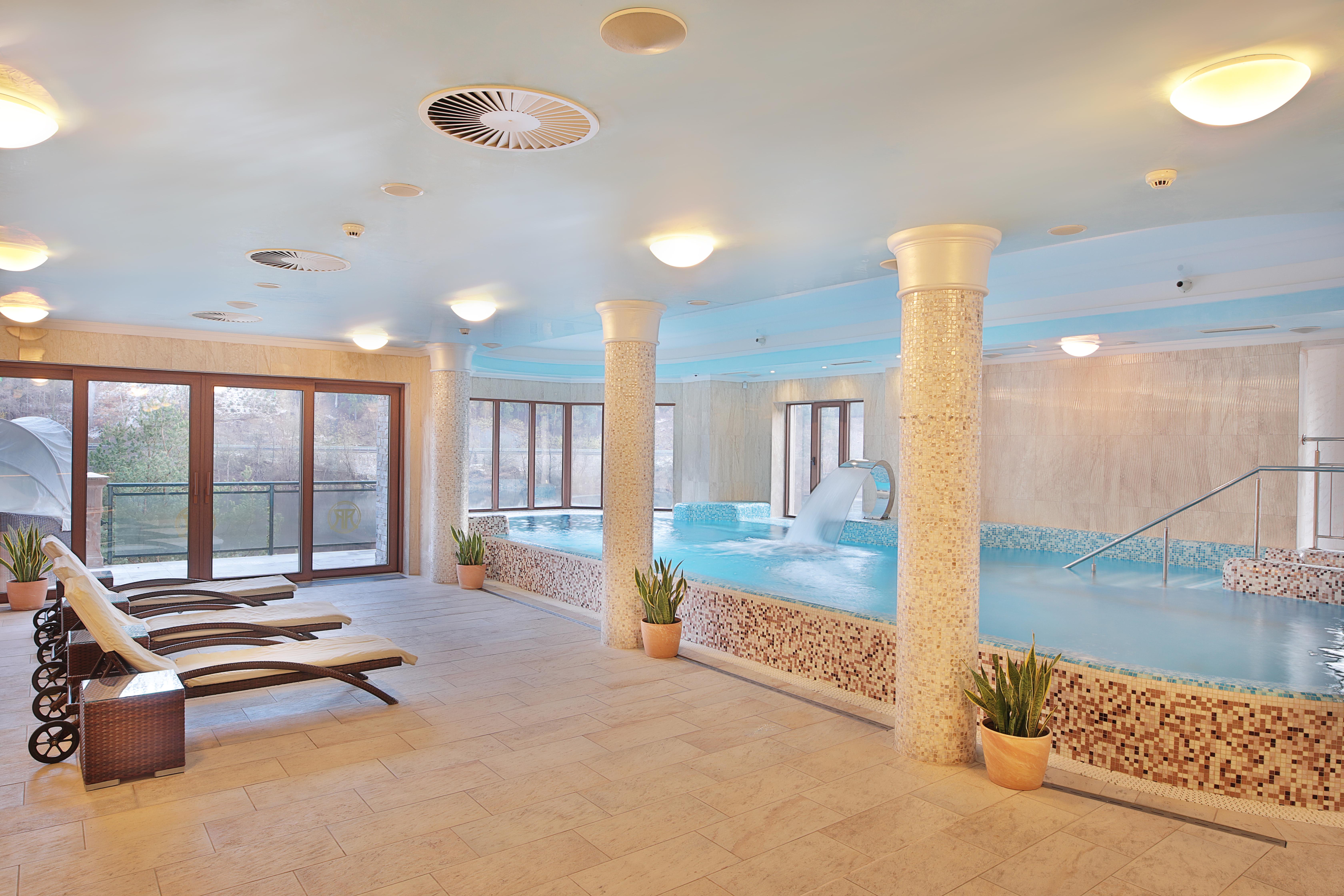 Retro Riverside Wellness Resort Karlsbad Exterior foto Spa